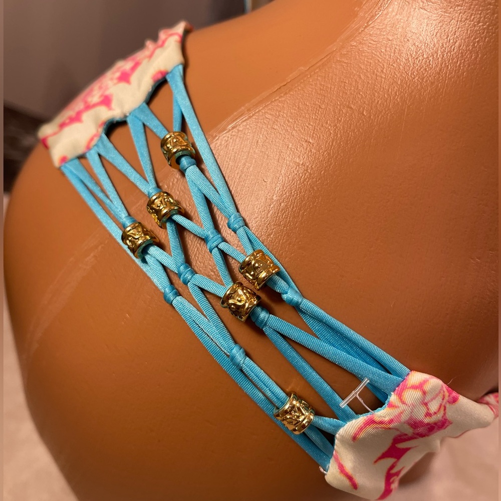 SOLD on POSH Canada 🇨🇦 xoxoxo NWT beach bunny bikini Damascus Sea 🌊 XL set - Picture 6 of 16